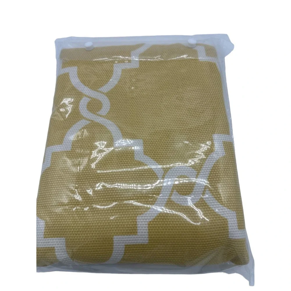 Madison Park 1-Panel Westmont Fretwork Print Light Filtering Window Curtain‎